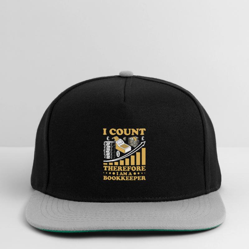 Comptabilité Comptable Financier Profession de comptable Casquette snapback