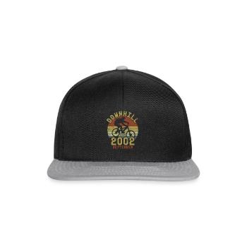Birthday Downhill Bike Bike September 2002 - Snapback Cap - black/grey - Front