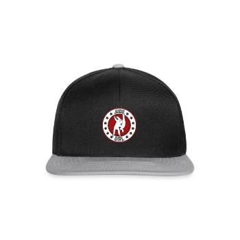 Judo Fille Judo Combattante Judo Arts Martiaux Judoka - Casquette snapback - noir/gris - Devant