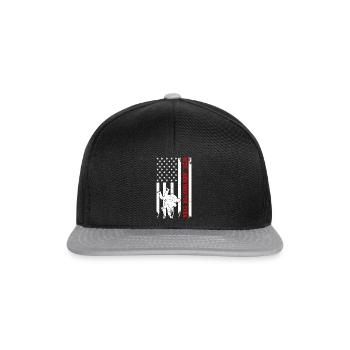 Meilleur combattant de judo de tous les temps - Judo Fighter Judo Martial - Casquette snapback - noir/gris - Devant