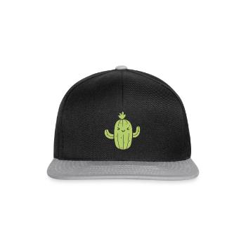 Cactus - Casquette snapback - noir/gris - Devant