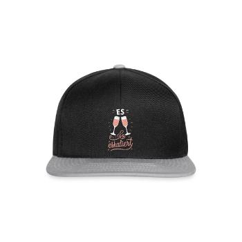 De toute façon, la situation s’intensifie ! – Coupe à Happy - Casquette snapback - noir/gris - Devant