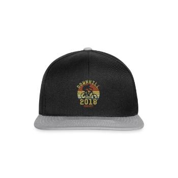 Birthday Downhill Bike Bike August 2018 - Snapback Cap - black/grey - Front