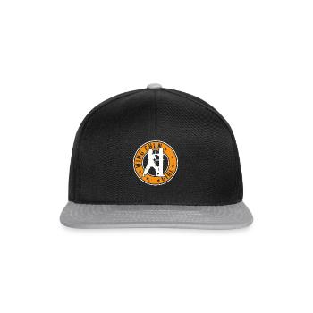 Wing Chun Girl Wing Chun Fighter - Snapback Cap - Schwarz/Grau - Vorne
