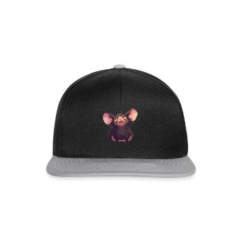 Aye-Aye Finger Animals Finger Animal - Snapback Cap - black/grey - Front