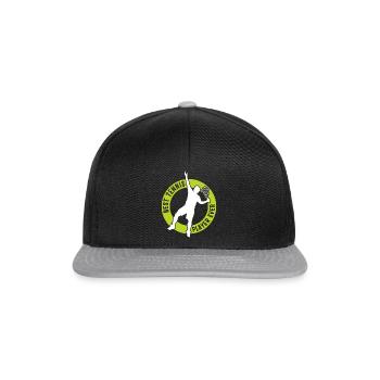 Best Tennis Player ever - Tennis Player Tennis - Snapback Cap - Schwarz/Grau - Vorne