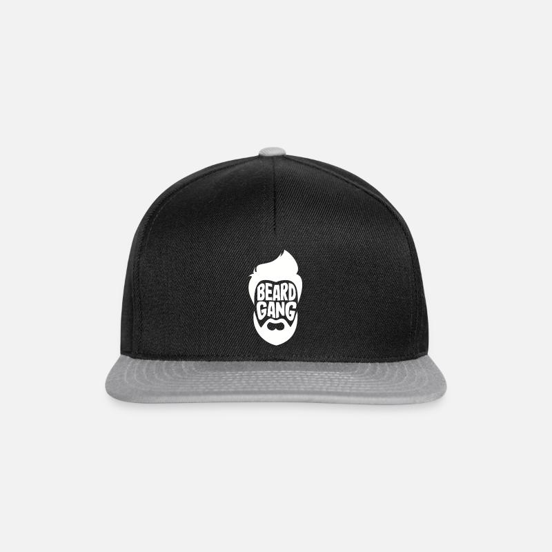 Beard Care Beard Lover Men Beard - Snapback Cap - black/grey