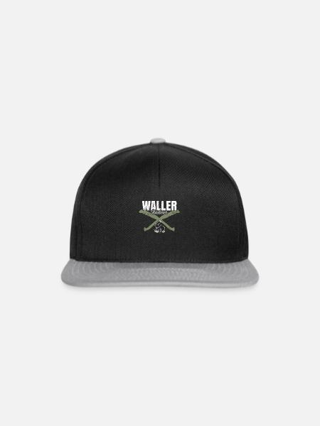 Waller Angeln - Snapback Cap - Schwarz/Grau