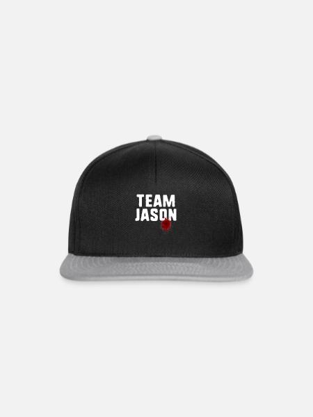 Team Jason - Snapback Cap - Schwarz/Grau