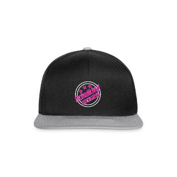 Schulkind 2025 Schulanfang Grundschule Kind - Snapback Cap - Schwarz/Grau - Vorne