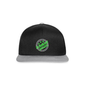 Schulkind 2025 Schulanfang Grundschule Kind - Snapback Cap - Schwarz/Grau - Vorne