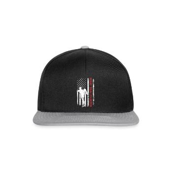 Muay Thai Fighting Muay Thai Fighter Muay Thai US - Snapback Cap - black/grey - Front