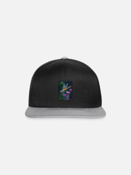 Libellen Libelle - Snapback Cap - Schwarz/Grau