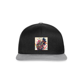 Tuba - Snapback Cap - Schwarz/Grau - Vorne