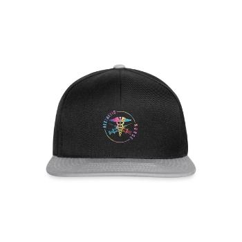 Infirmière esthétique Je ne suis pas une - Casquette snapback - noir/gris - Devant