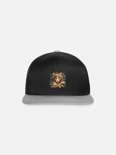 Jaguare Jaguar - Snapback Cap - Schwarz/Grau