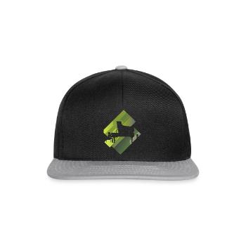 École de musique Pianiste - Casquette snapback - noir/gris - Devant