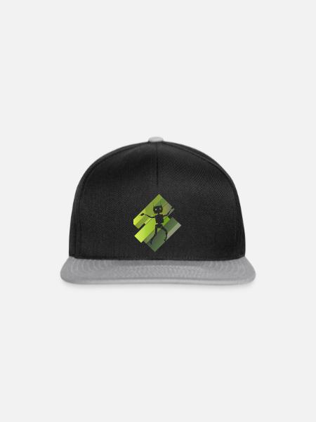 Robotik Informatik Tech - Snapback Cap - Schwarz/Grau
