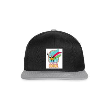 starCOOL - Snapback Cap - Schwarz/Grau - Vorne