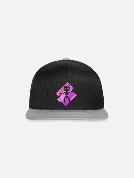 Robotik Technologie Informatik - Snapback Cap - Schwarz/Grau