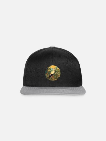 Störche Storch - Snapback Cap - Schwarz/Grau