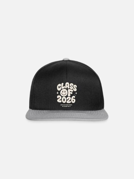Abschluss 2026 - die Zukunft ruft! - Snapback Cap - Schwarz/Grau
