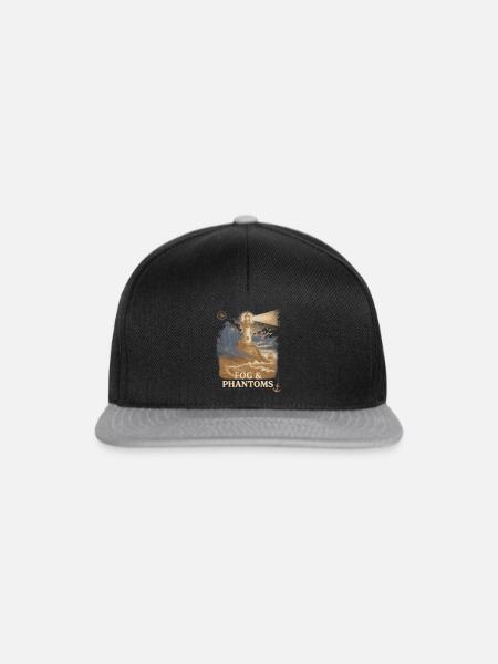 Fog And Phantoms Leuchtturm Küste - Snapback Cap - Schwarz/Grau