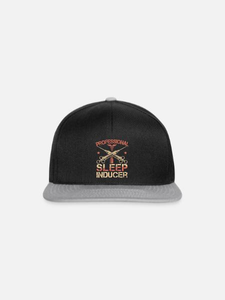 Anesthesiologist Sleep Inducer Anesthesia - Snapback Cap - Schwarz/Grau