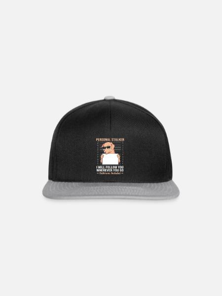 Chesapeake Bay Retriever - Snapback Cap - Schwarz/Grau