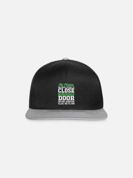 Aufzug - Snapback Cap - Schwarz/Grau