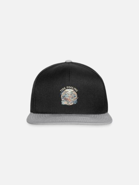 Tide Pooling Tide Pool - Snapback Cap - Schwarz/Grau