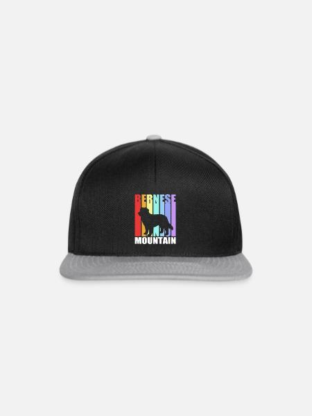 Berner Sennenhund - Snapback Cap - Schwarz/Grau