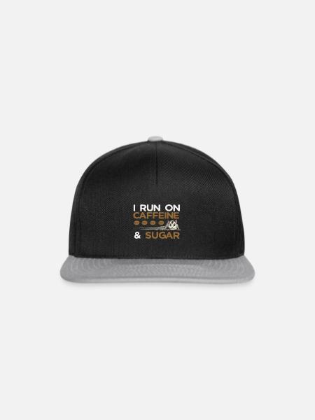 Kurzkopfgleitbeutler Sugar Glider - Snapback Cap - Schwarz/Grau