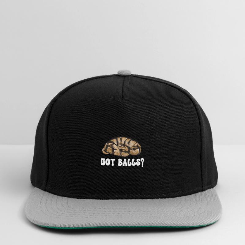 Ball Python Snake King Python Snapback Cap