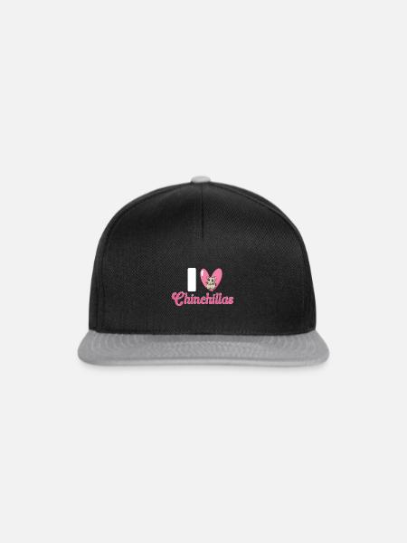 Chinchilla - Snapback Cap - Schwarz/Grau