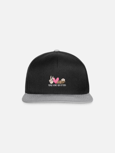Seeotter - Snapback Cap - Schwarz/Grau