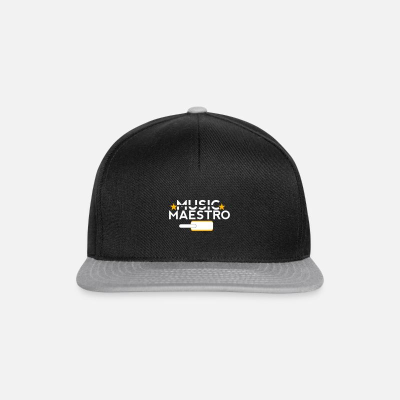 Music Maestro - Snapback Cap - black/grey