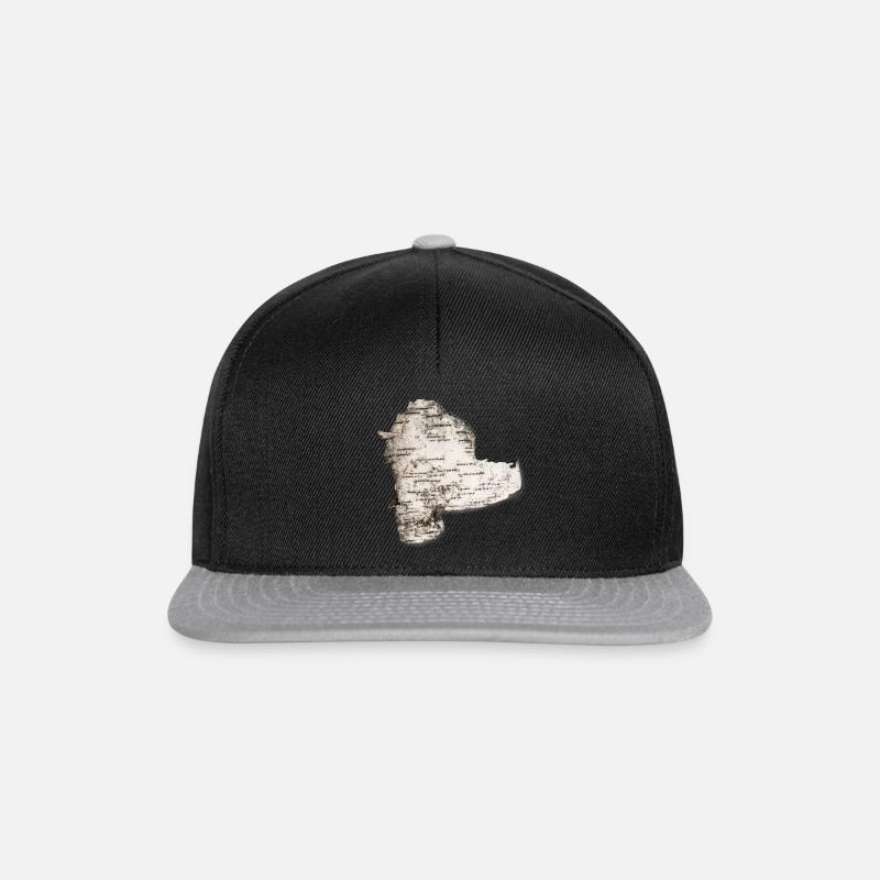 birchbark - Snapback Cap - black/grey