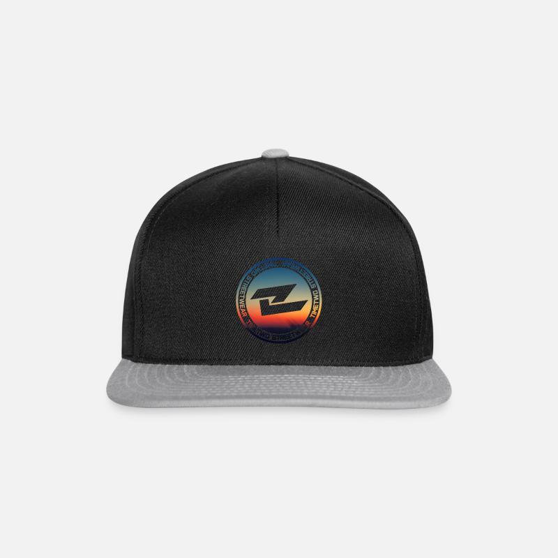 Sunset - Snapback Cap - Schwarz/Grau