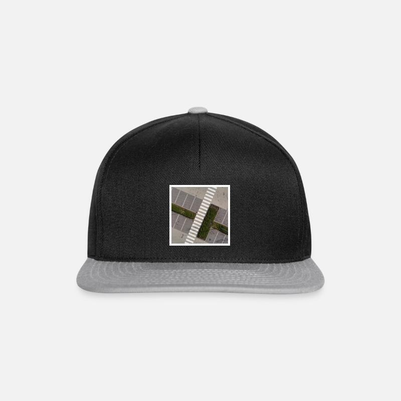 Crosswalk into nowhere ! - Casquette snapback - noir/gris