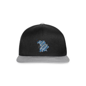 Bayern - Snapback Cap - Schwarz/Grau - Vorne