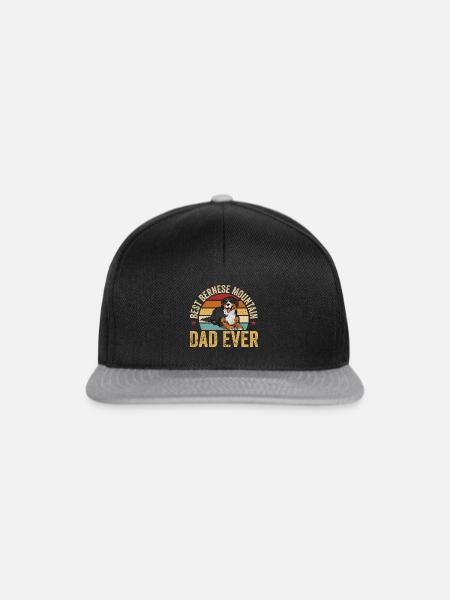 Berner Sennenhund - Snapback Cap - Schwarz/Grau