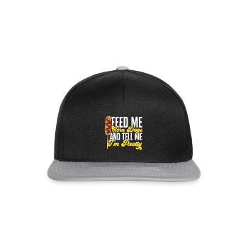 Corn Dog Corndog - Snapback Cap - black/grey - Front