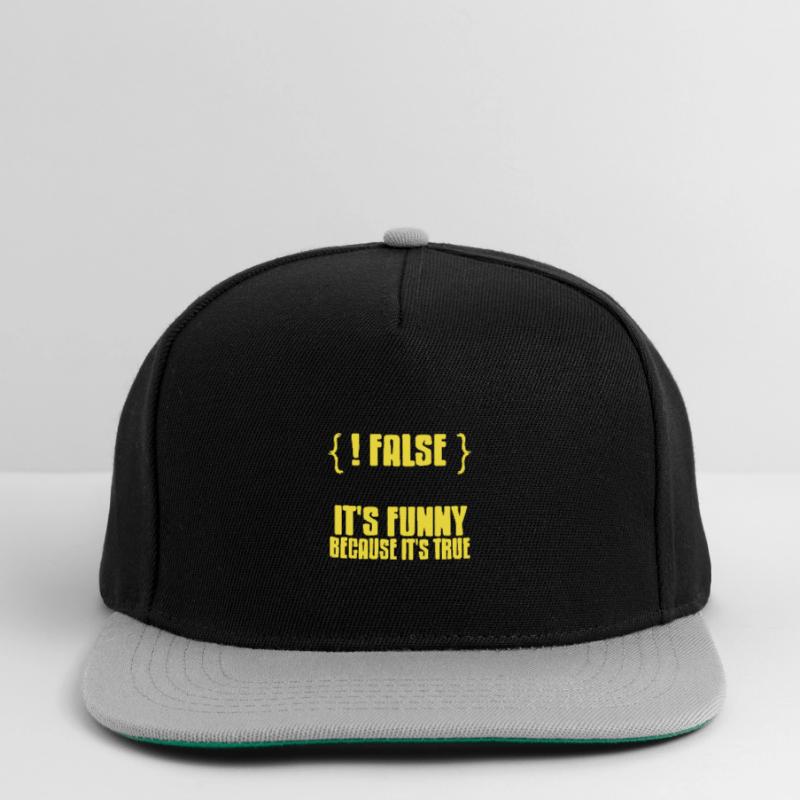 {! FALSE} It's Funny Because It's True Data Admin Snapback Cap