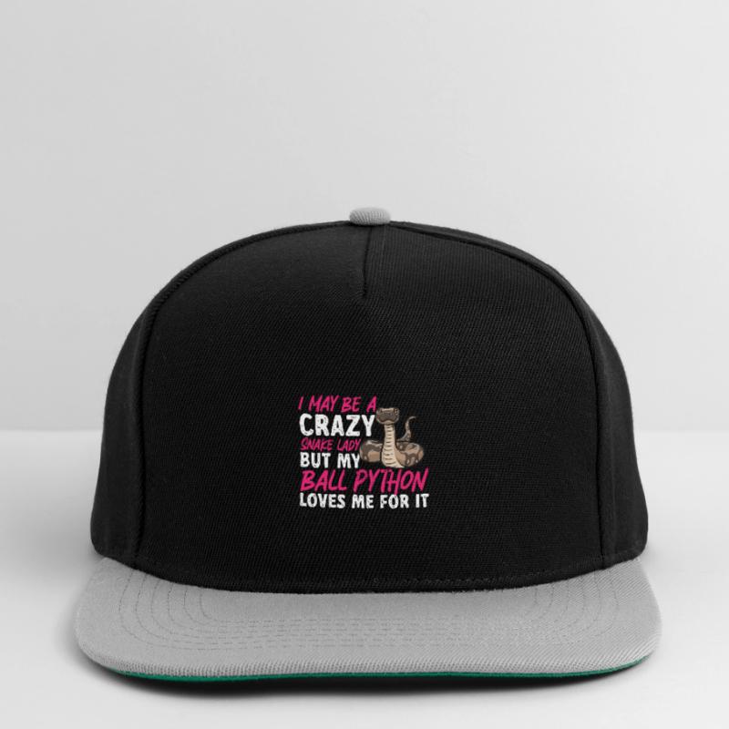Ball Python Snake King Python Snapback Cap