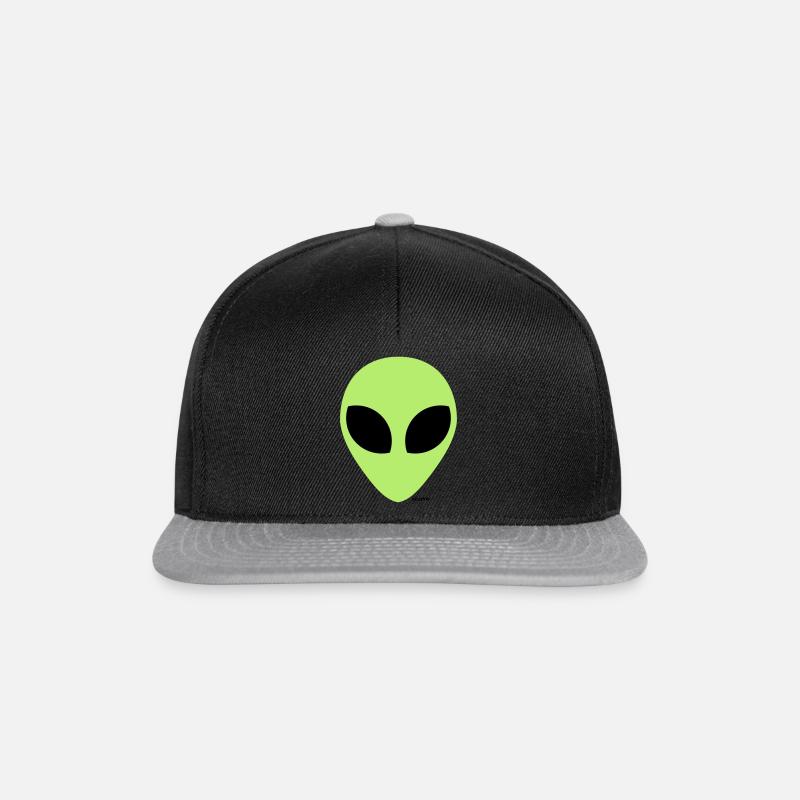Alien - Snapback Cap - Schwarz/Grau