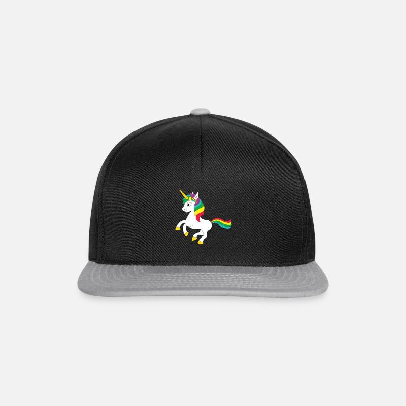 Unicorn Unicorn - Snapback Cap - black/grey