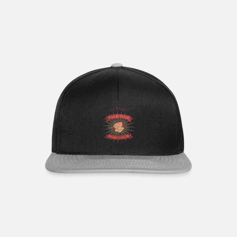 All i need is Pen and Paper and sometimes a 20 - Snapback Cap - Schwarz/Grau