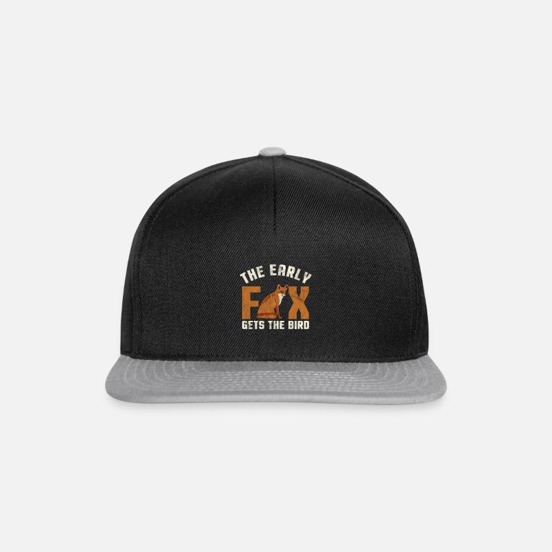Kettu - Snapback Cap - musta/harmaa