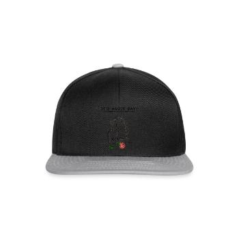 Audit day - Casquette snapback - noir/gris - Devant